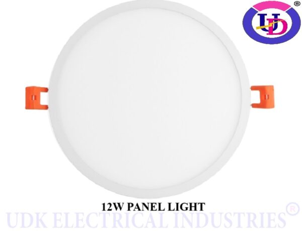 UDK Round Panel LED Ceiling Light 12W (Cool Day Light)| Warm white