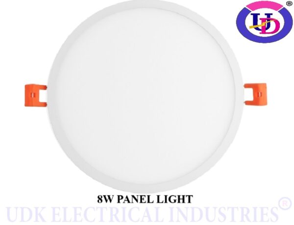 UDK Round Panel LED Ceiling Light 8W (Cool Day Light)| Warm white