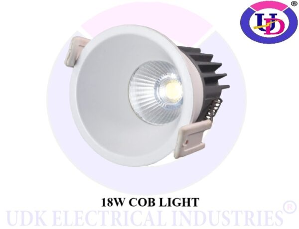 UDK 18W Cob Light |For Home And Kitchen| Low Power Consumption & High Efficiency| 18 Watt |Cool Day Light (White)